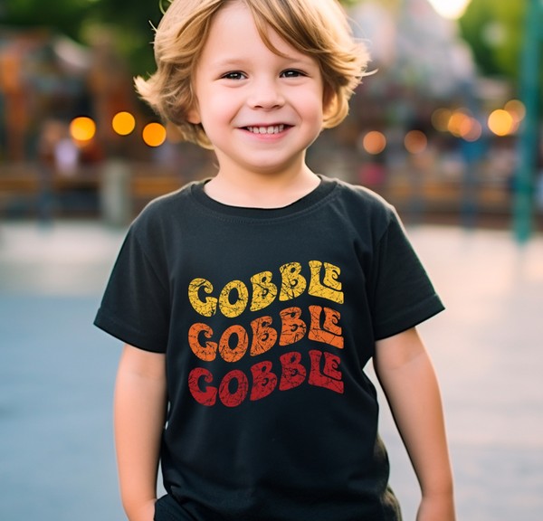 KIDS - Gobble, Gobble, Gobble Graphic Tee - Toddler/Kid
