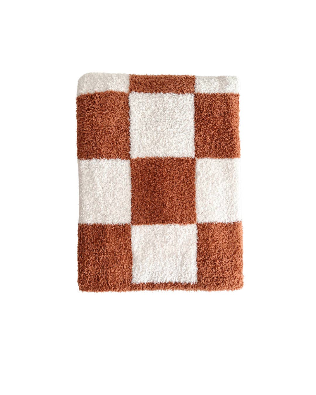 KIDS - Copper Checkered Blanket