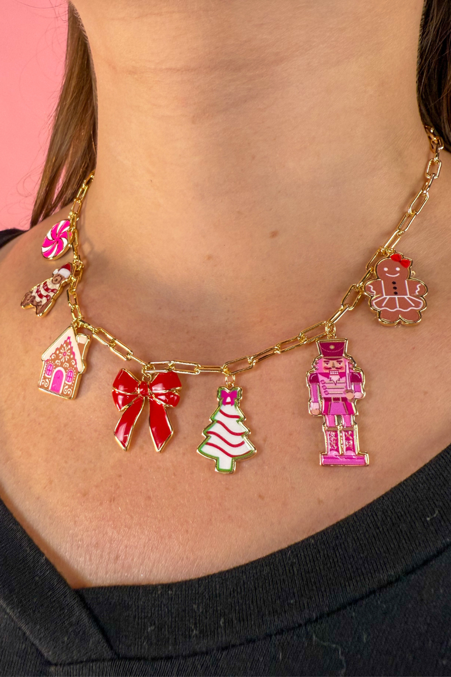 Holiday Story Charm Necklace