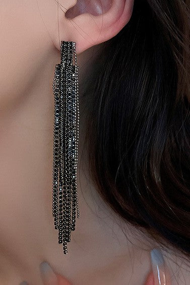 Monica Rhinestone Earrings