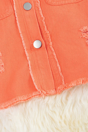 KIDS - Orange Denim Top - Baby