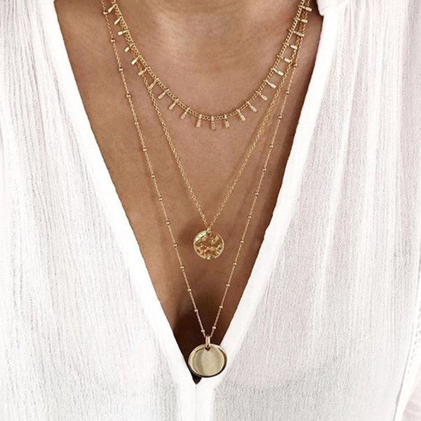 Mattie 18K Layered Necklace - Gold