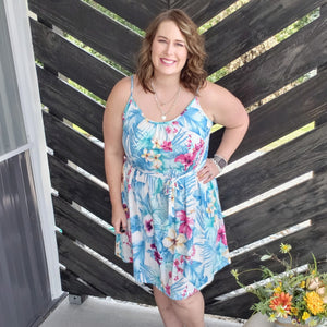 Petals In The Wind Floral Dress
