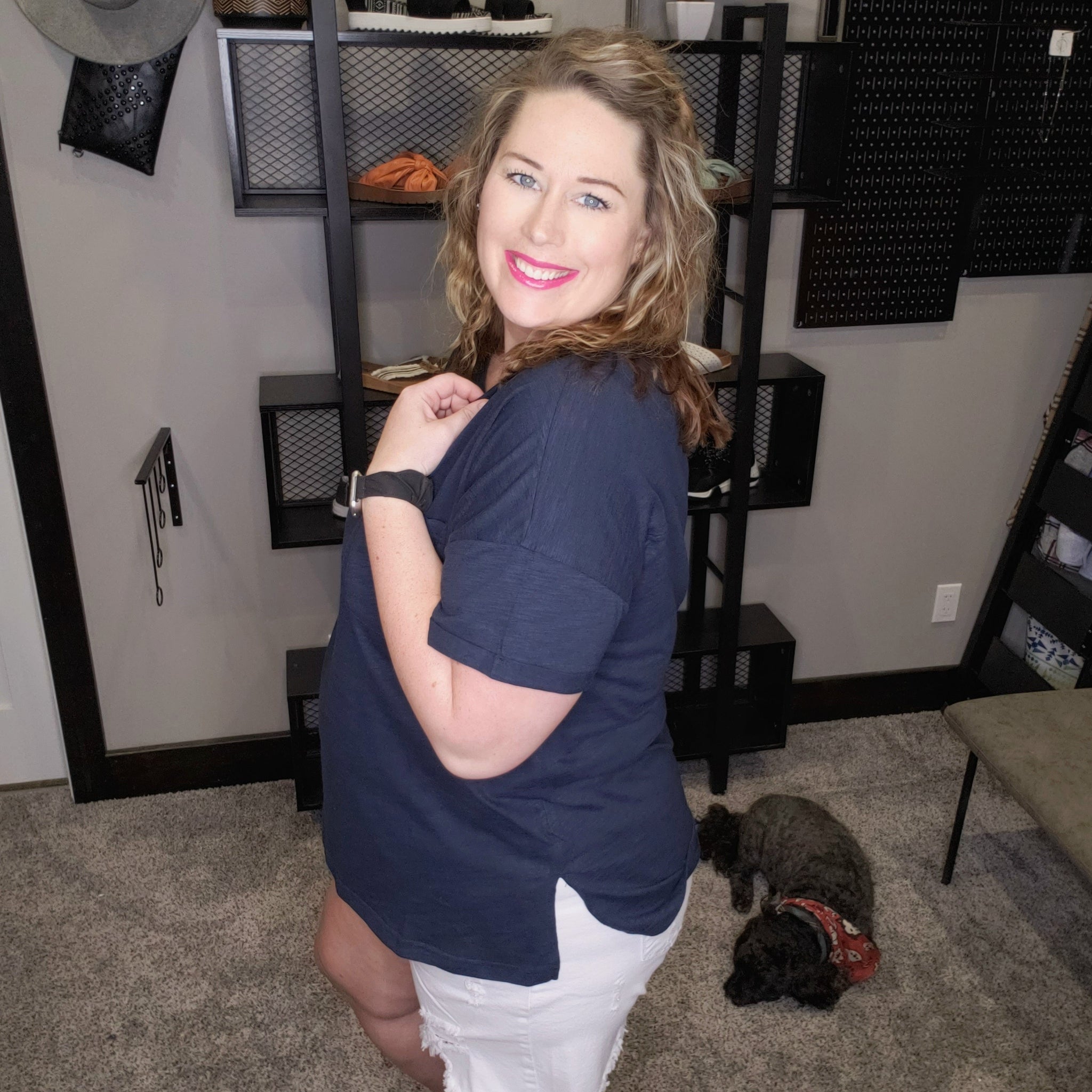 Very Classic Basic Top - Navy