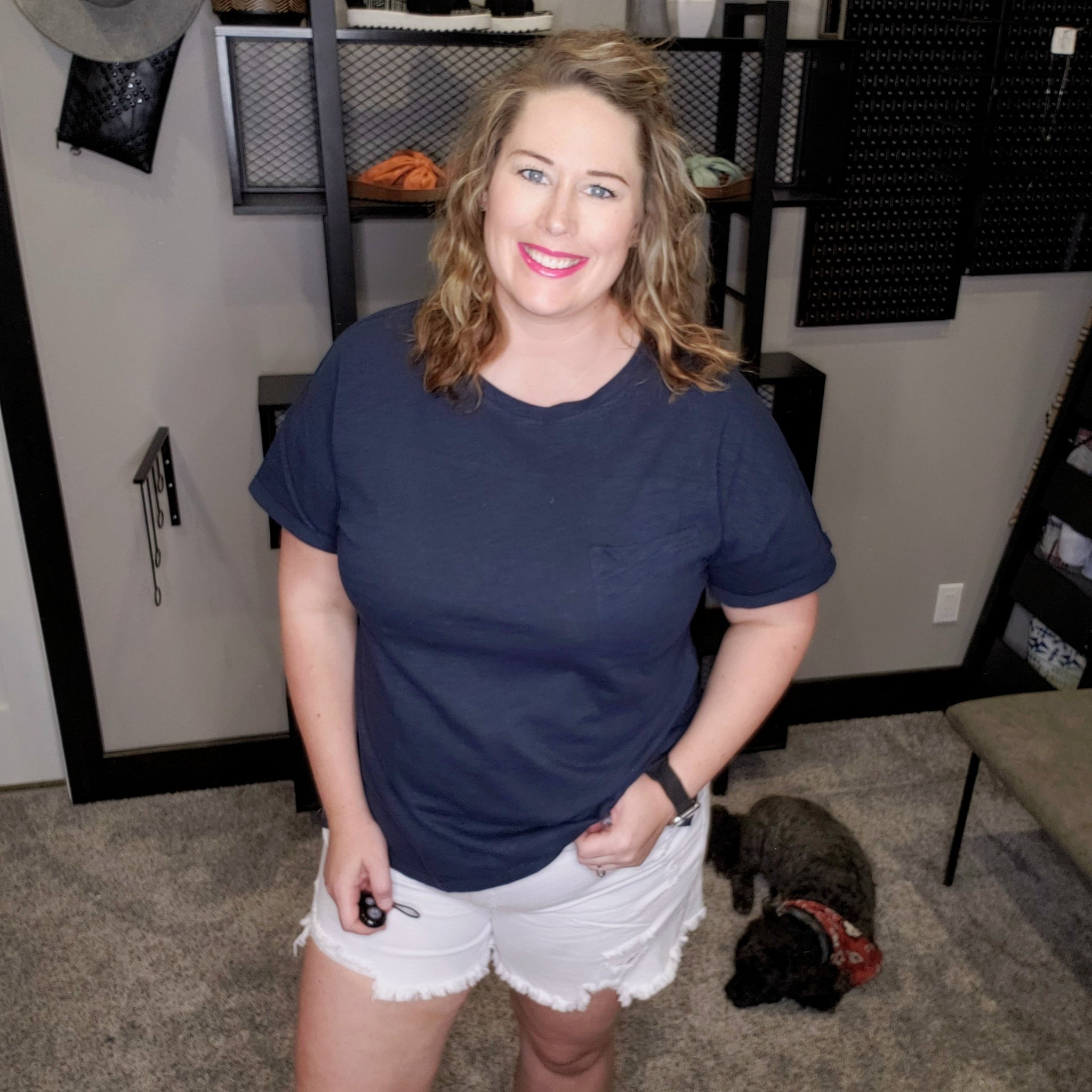 Very Classic Basic Top - Navy
