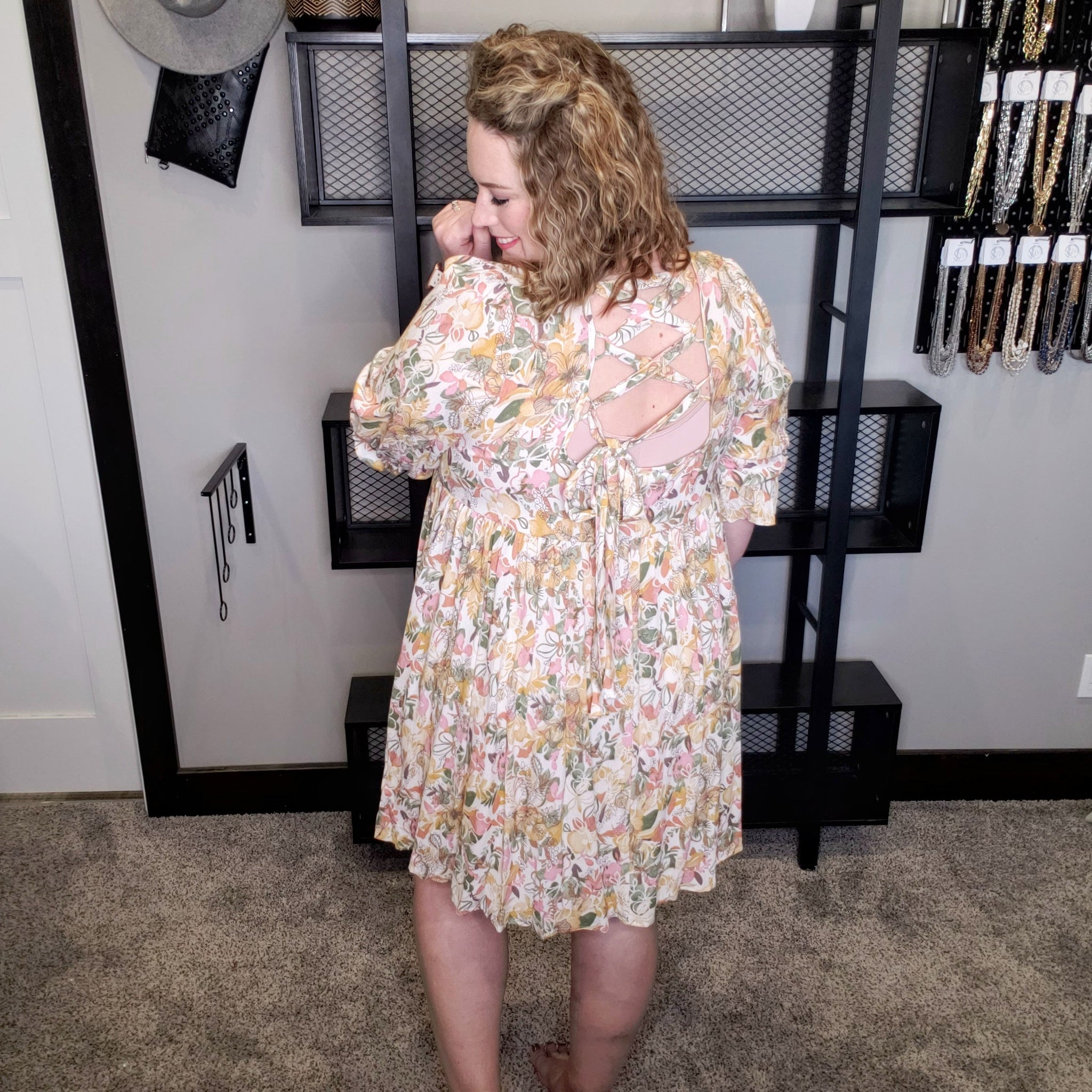 This Feeling Floral Dress