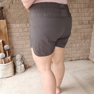 Looking Different Athletic Shorts - Ash Grey