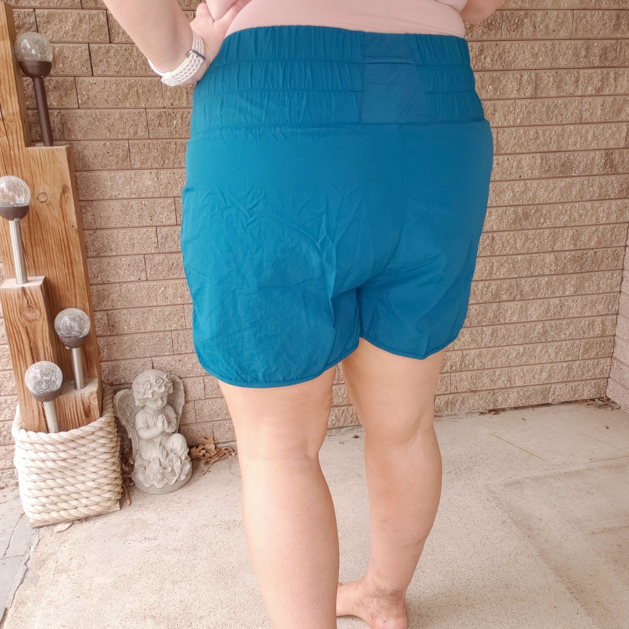 Looking Different Athletic Shorts - Teal