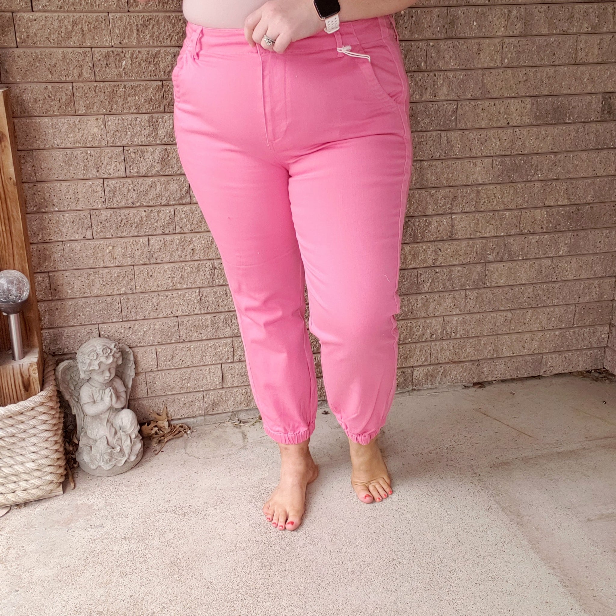 The Joe Jogger Jeans - Risen - Pink