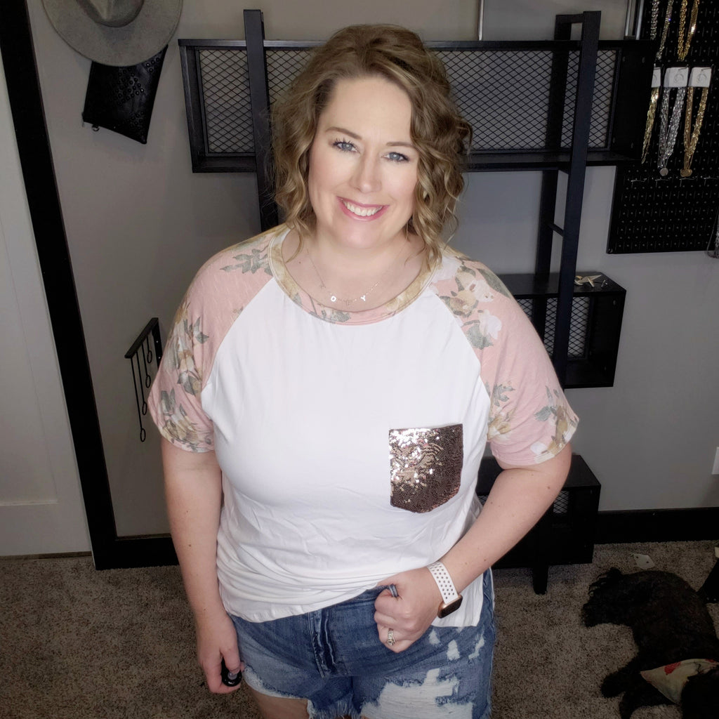 Live Colorfully Color Block Top