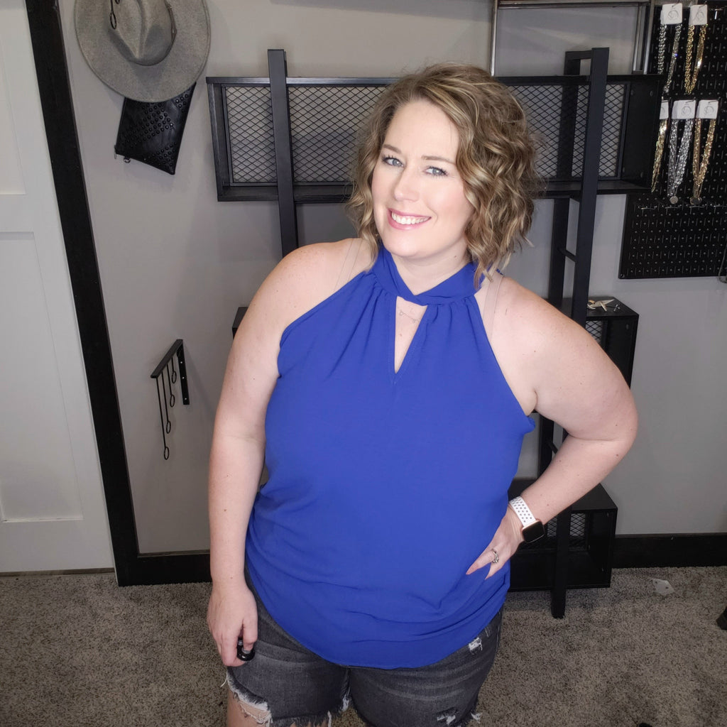 Happy Thoughts Basic Tank - Royal