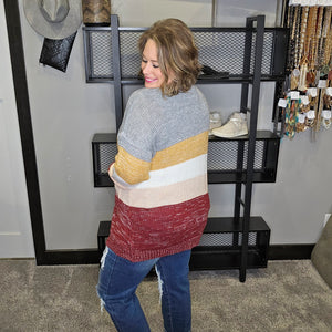 Treat You Right Colorblock Cardigan