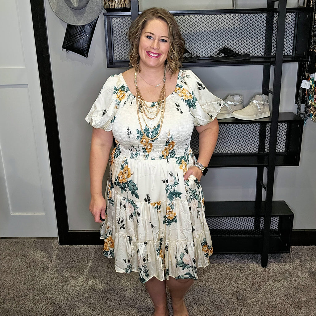 Impress Me Floral Dress