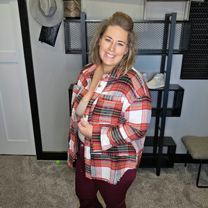 Warm & Toasty Plaid Shacket