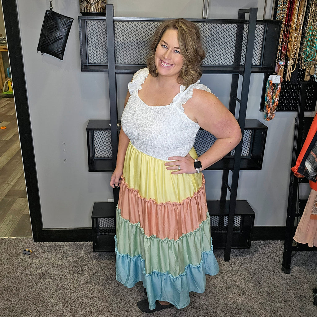 Cliff Hanger Midi Dress