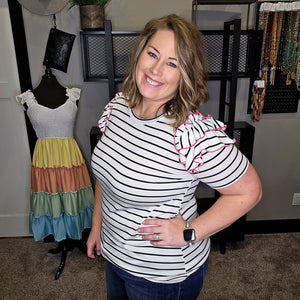 Make Your Choice Striped Top
