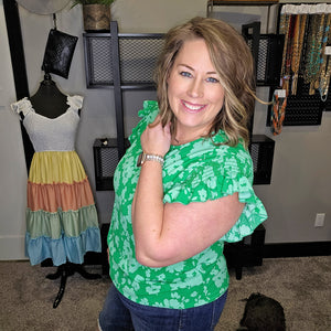 Secret Crush Floral Top