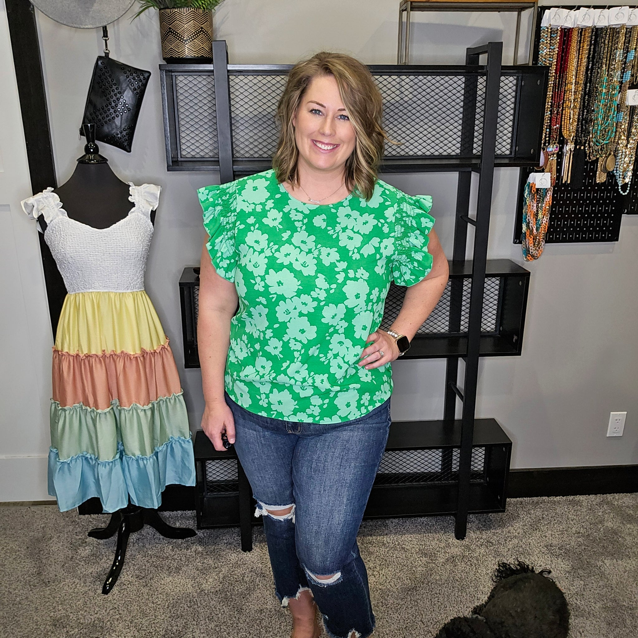 Secret Crush Floral Top