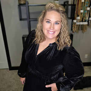 Lux Velvet Dress