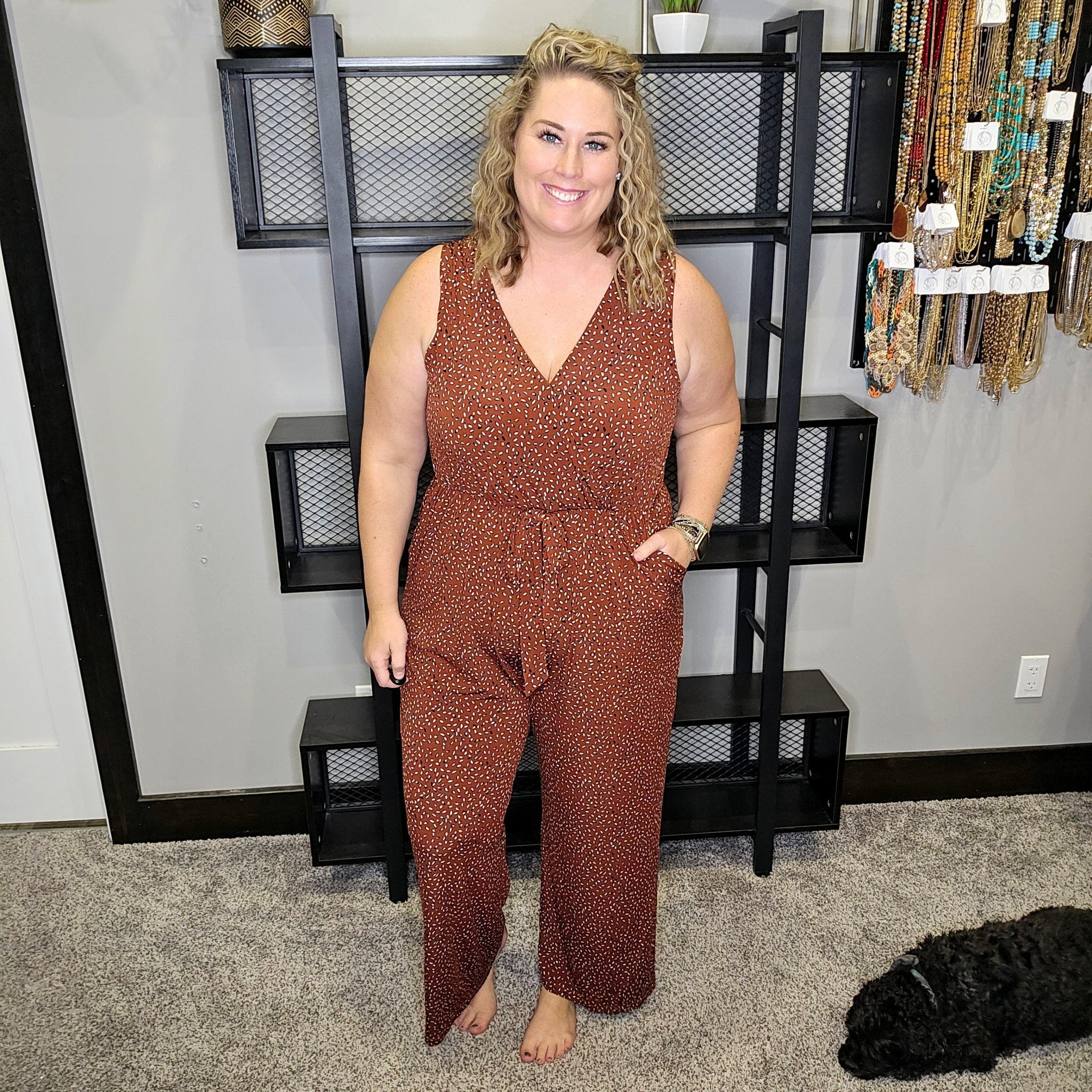 Pulling Heartstrings Jumpsuit