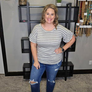 Level Up Striped Top