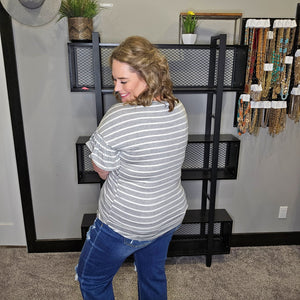 Level Up Striped Top