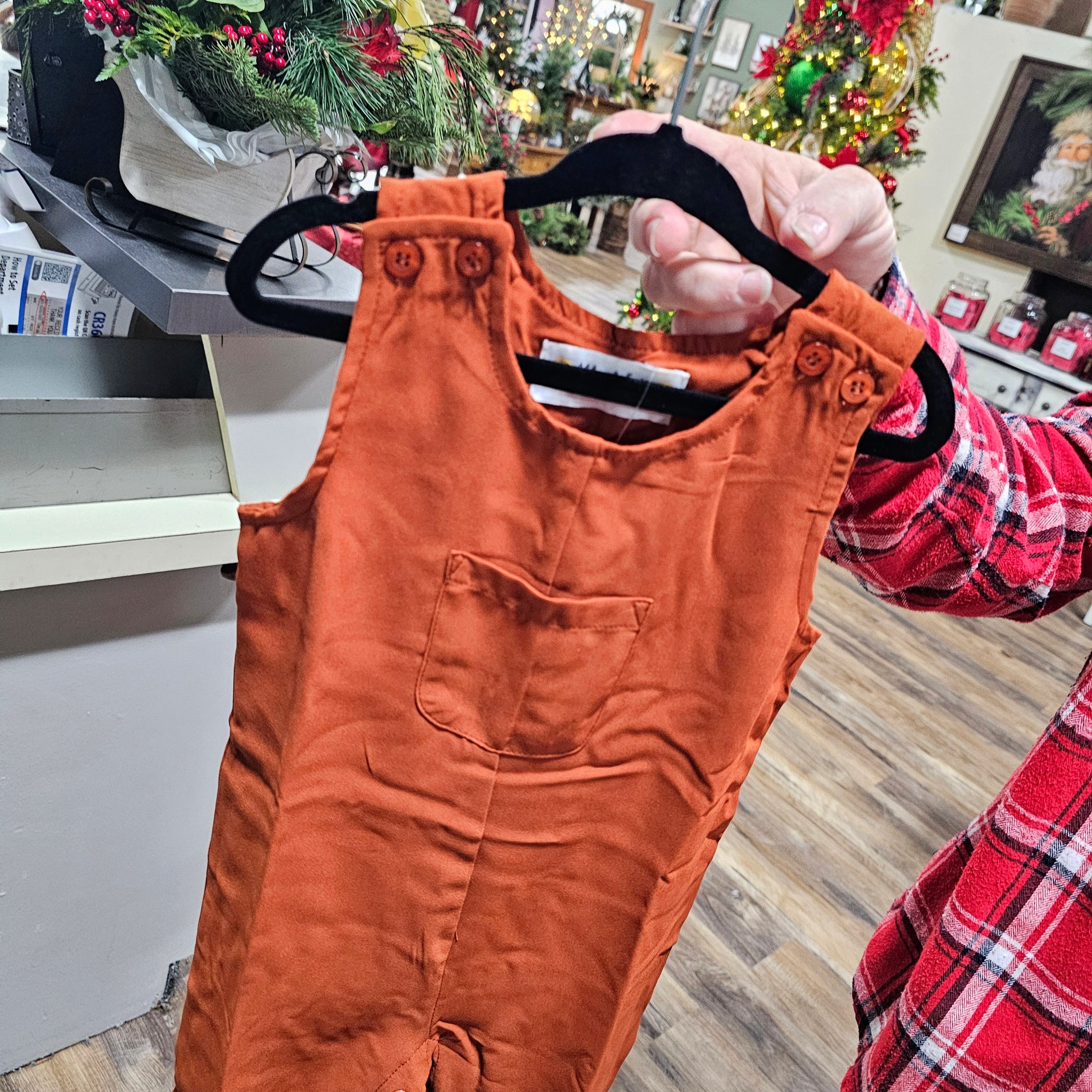 KIDS - Terracota Jumpsuit - Baby/Toddler