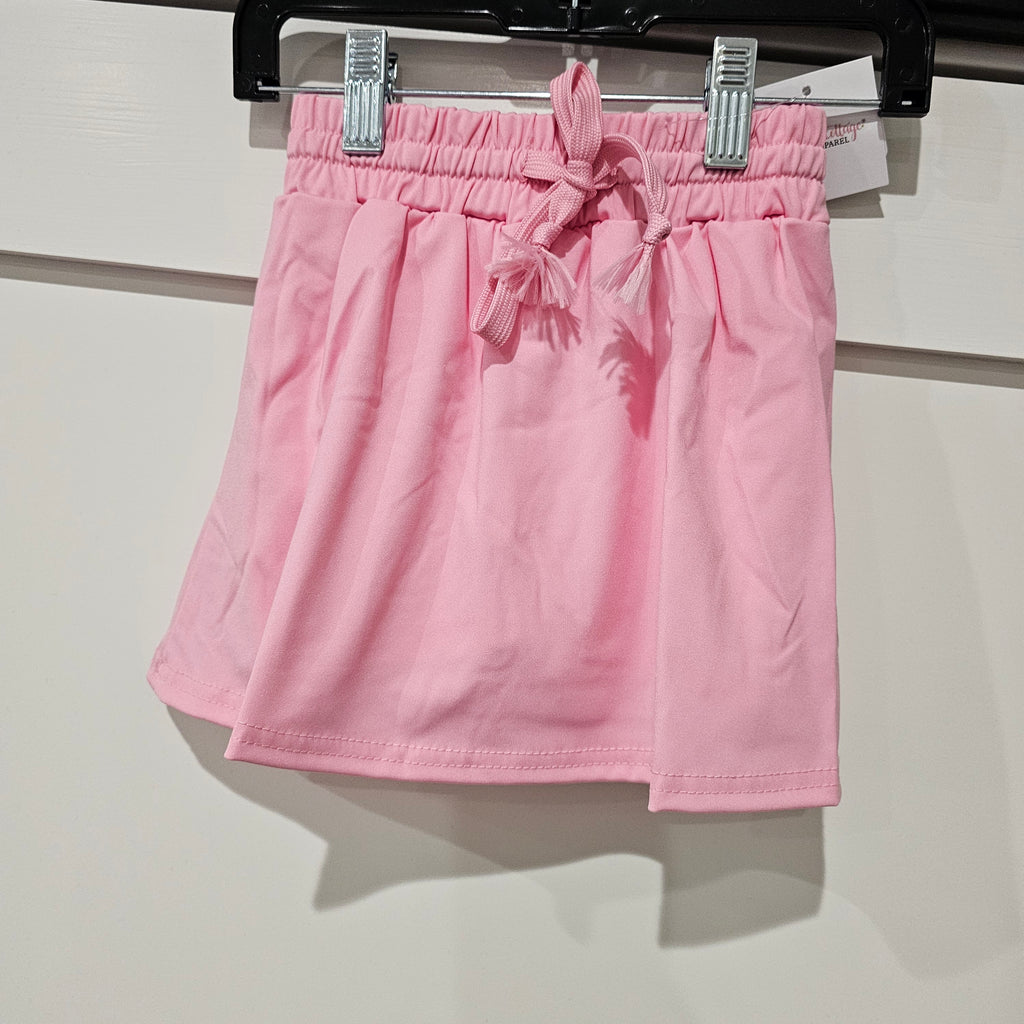 KIDS - Athletic Skort - Pink - Toddler/Kids