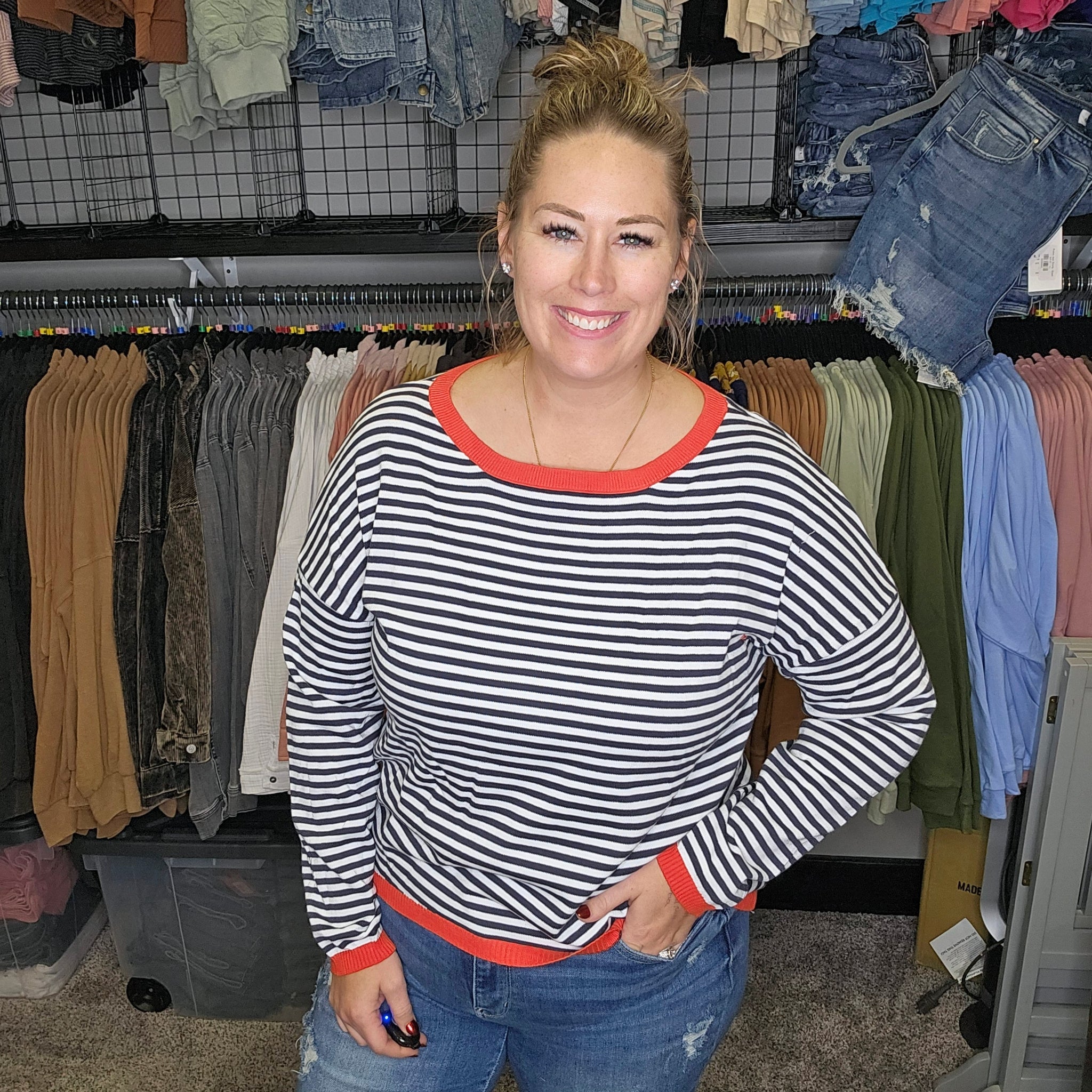 How About These Stripes Top