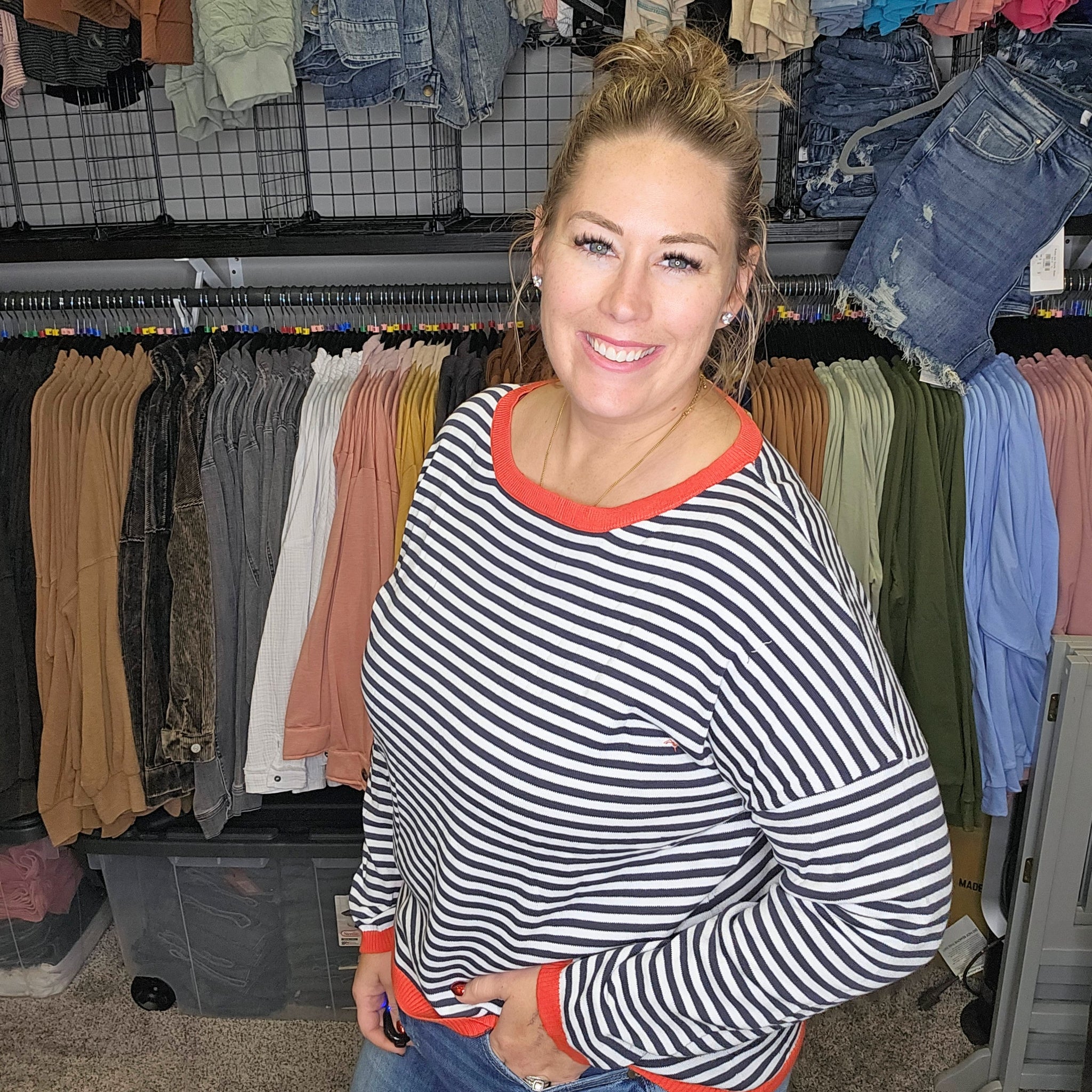 How About These Stripes Top