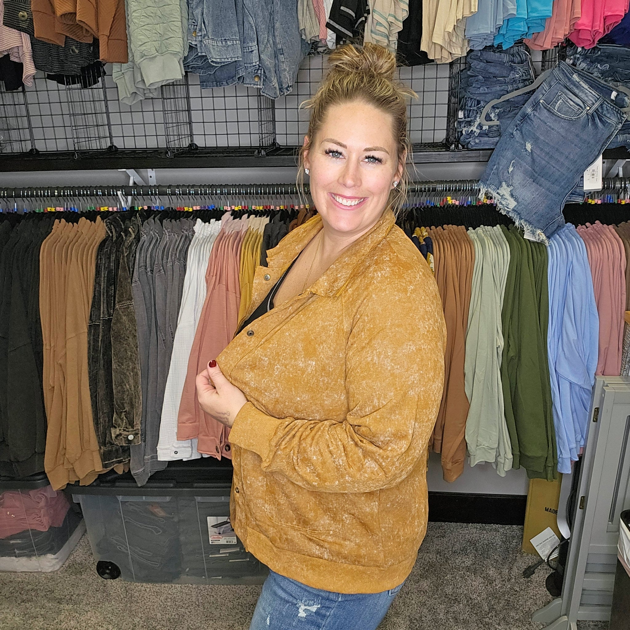 Vintage Washed Shacket