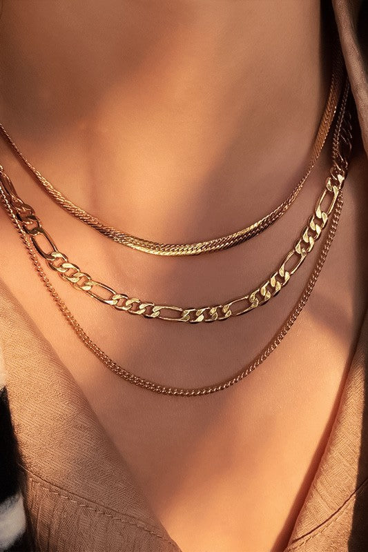 Memphis 18K Layered Gold Necklace