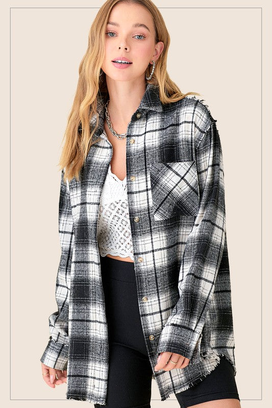 Notting Hill Plaid Top