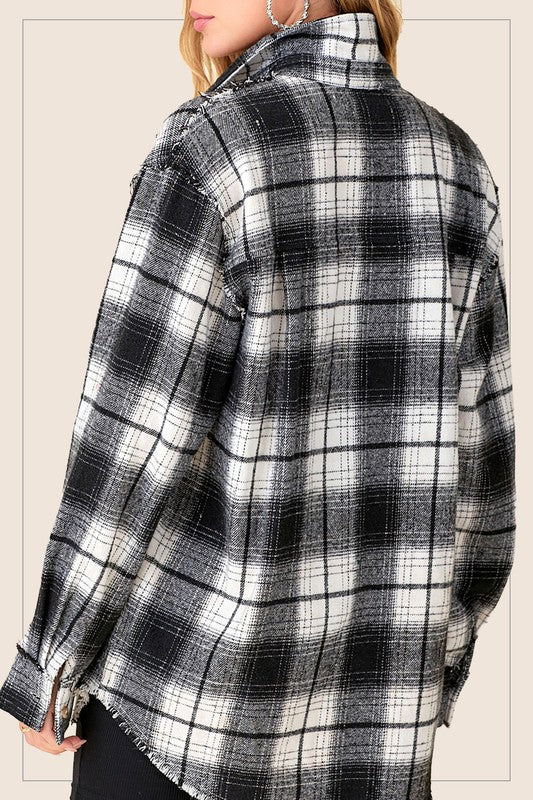 Notting Hill Plaid Top