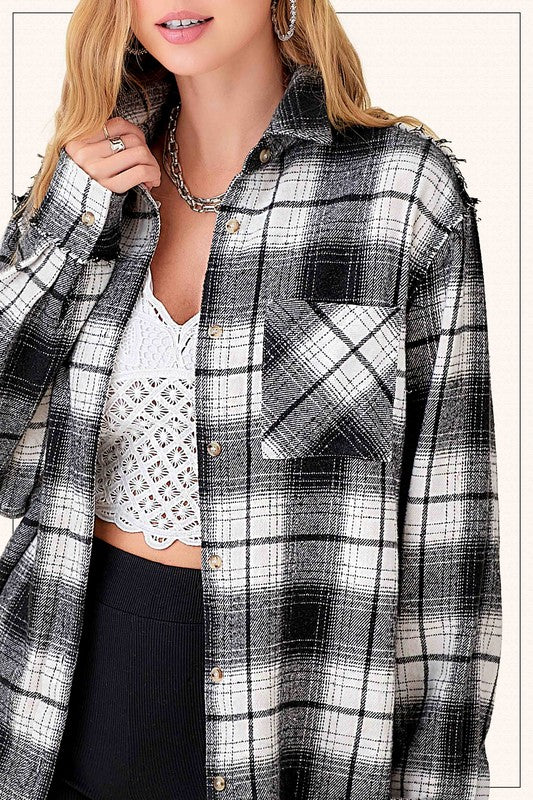 Notting Hill Plaid Top