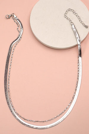 Mason Necklace - Silver