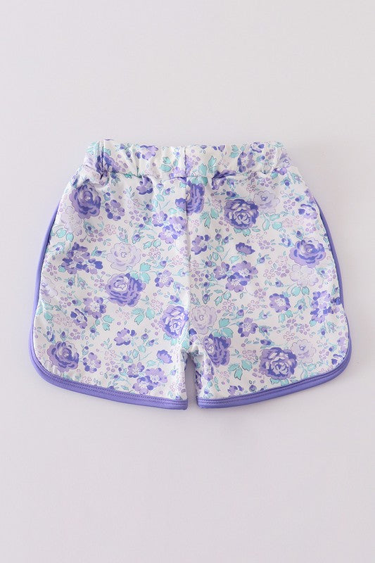 KIDS - Floral Shorts - Toddler/Kids