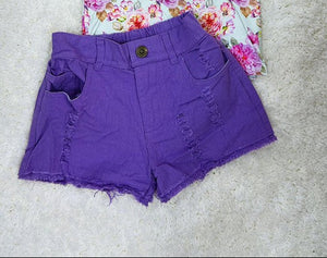 KIDS - Purple Shorts - Baby/Toddler/Kids