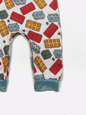 KIDS - Lego Bricks Romper - Baby