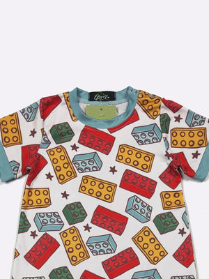 KIDS - Lego Bricks Romper - Baby