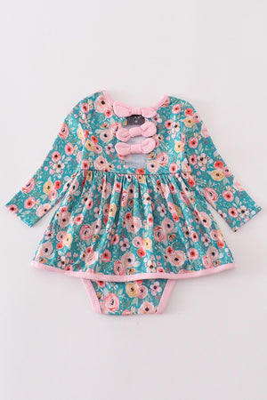 KIDS - Flower Power Dress Onesie - Baby