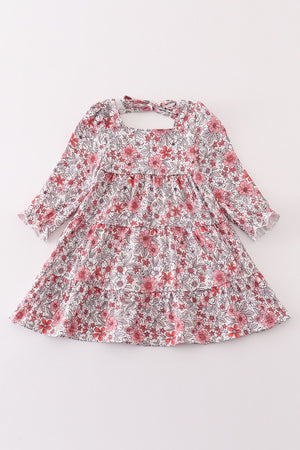 KIDS - Pink Floral Dress - Baby/Toddler