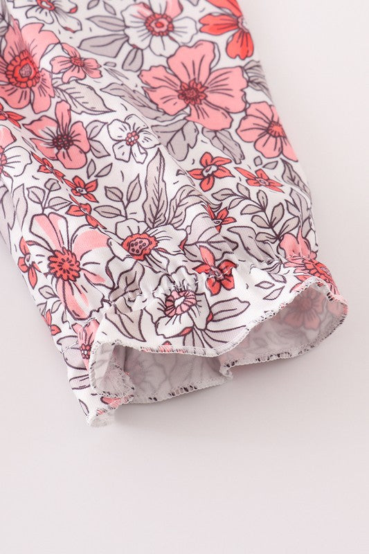 KIDS - Pink Floral Dress - Baby/Toddler