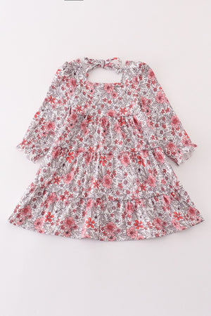 KIDS - Pink Floral Dress - Baby/Toddler