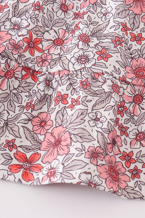 KIDS - Pink Floral Dress - Baby/Toddler