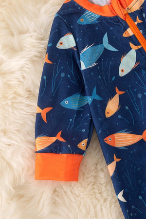KIDS - Fisherman Romper - Baby