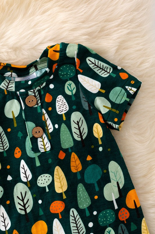 KIDS - Full of Trees Romper - Baby