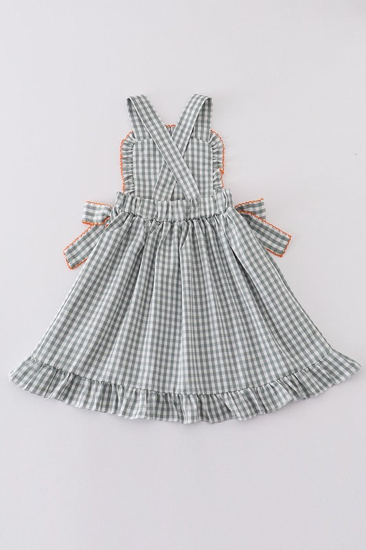 KIDS - Gingham Dress Overall Dress - Baby/Toddler/Kids