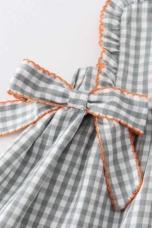 KIDS - Gingham Dress Overall Dress - Baby/Toddler/Kids