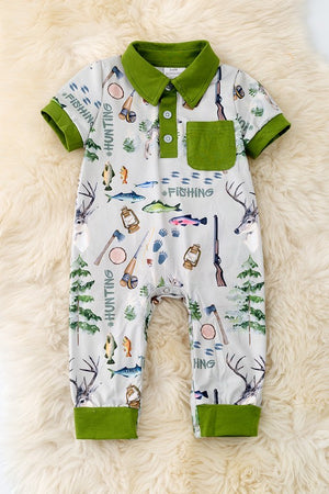 KIDS - Hunting Buddy Romper - Baby